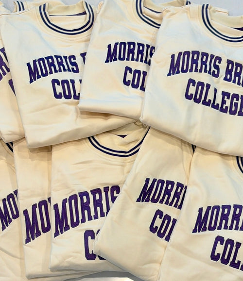 Morris Brown College Oversized Fit Classic Crewneck Sweatshirt