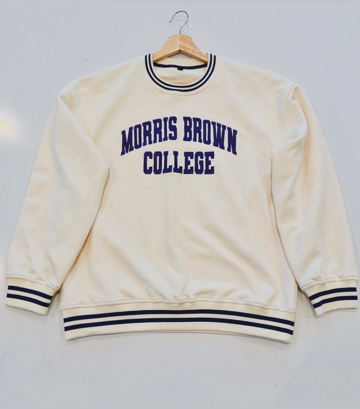 Morris Brown College Oversized Fit Classic Crewneck Sweatshirt
